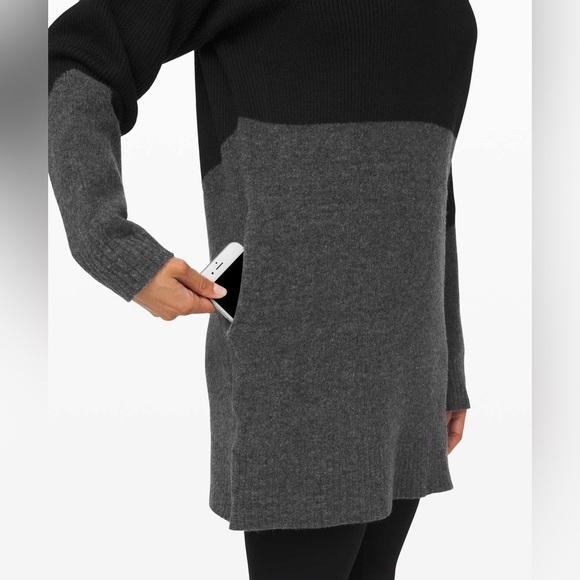 NWT Lululemon Restful Intention Sweater
Black Heathered Core Dark Grey size M - Picture 4 of 12